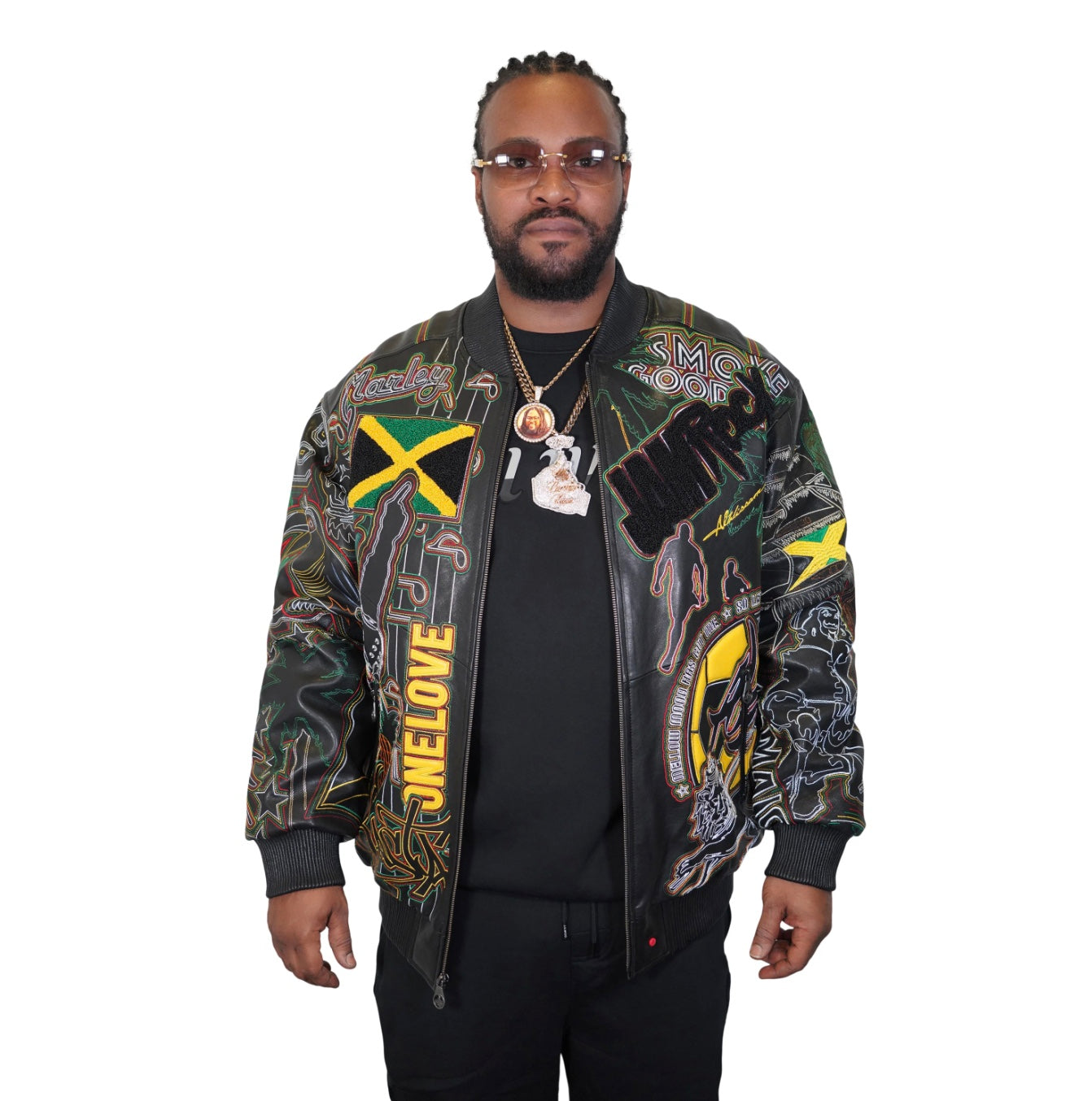 AL WISSAM JAMAICA Embroidered Bomber