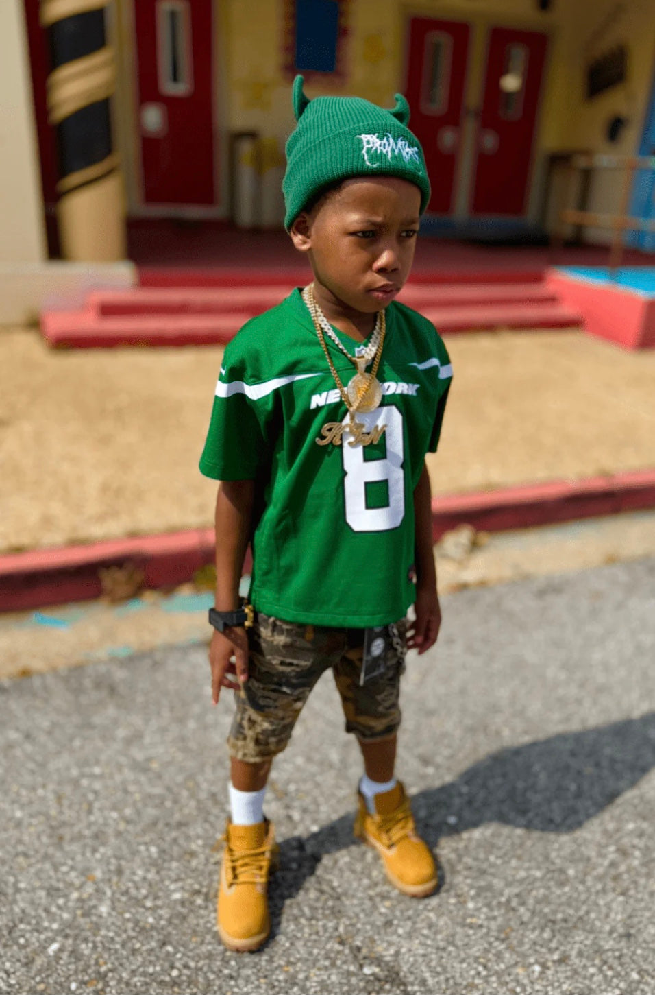 JORDAN CRAIG KIDS TULSA TWILL SHORTS (CAMO COLOR-WAYS)