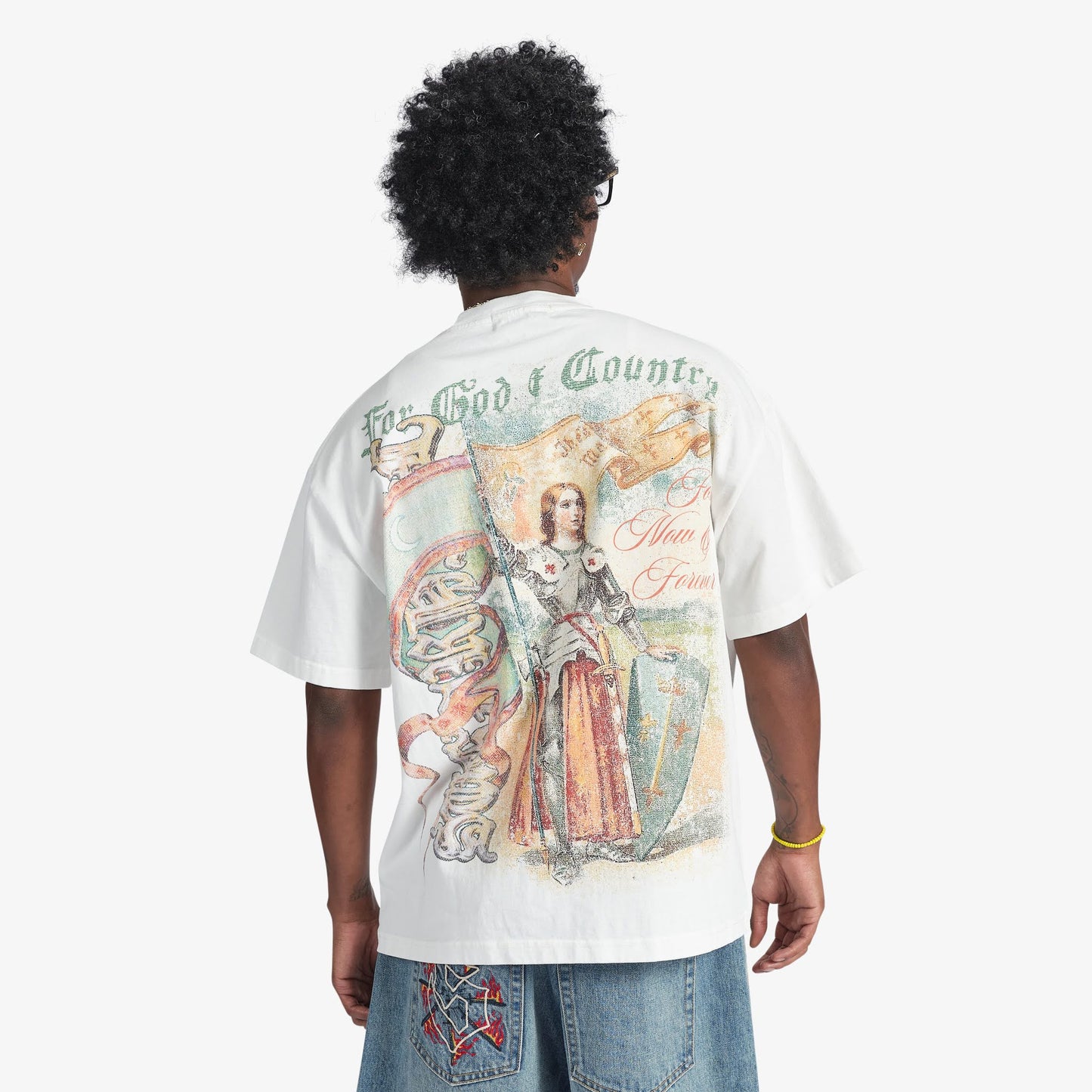 SUGARHILL “GOD&COUNTRY” T-SHIRT White