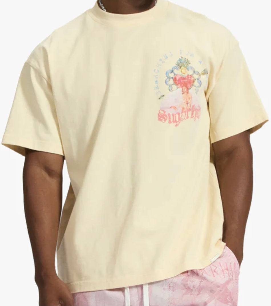 "SUGARHILL SAVIOR" T-SHIRT (CREAM)