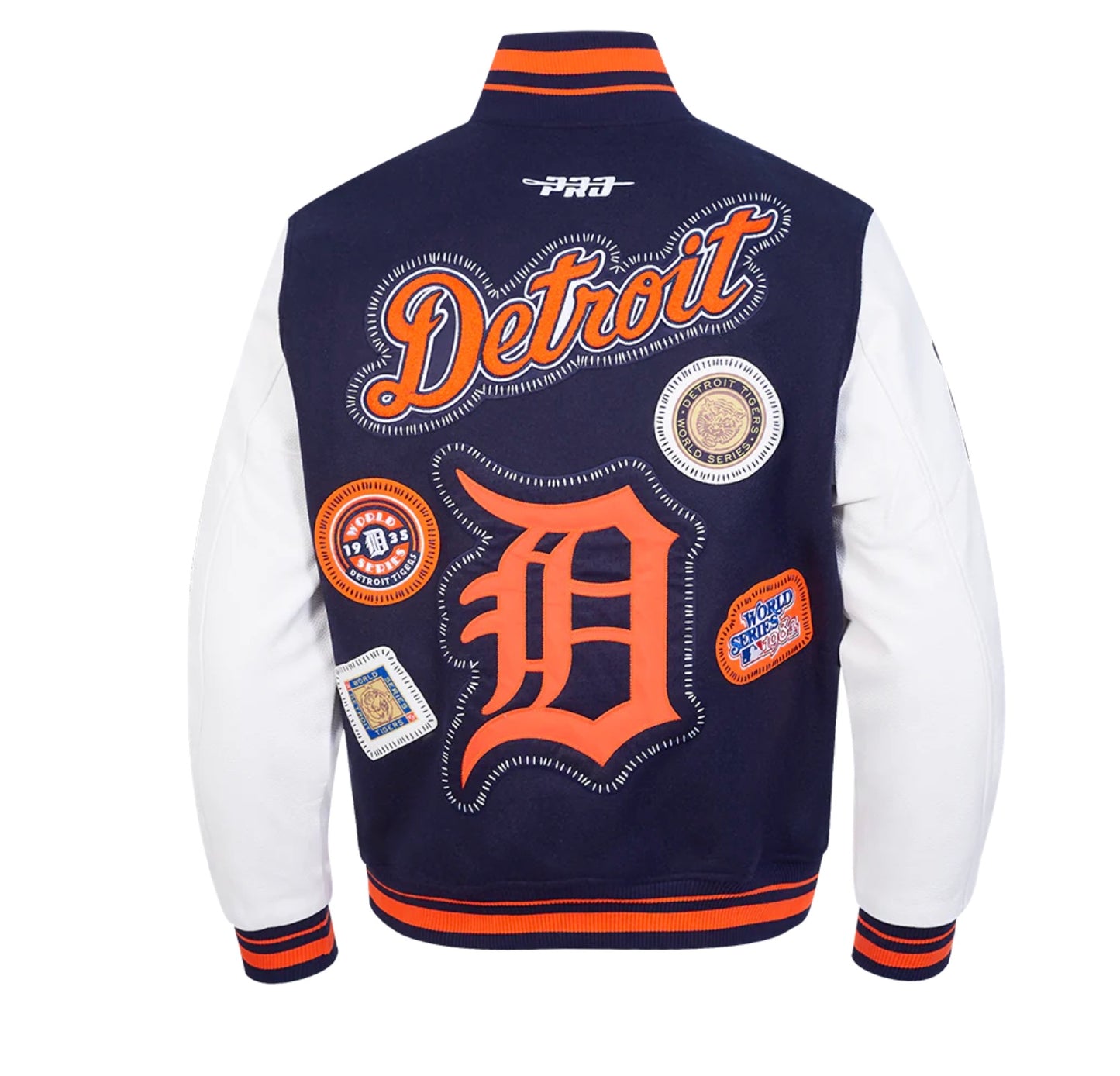 PRO STANDARD DETROIT Tigers Wool Varsity Jacket