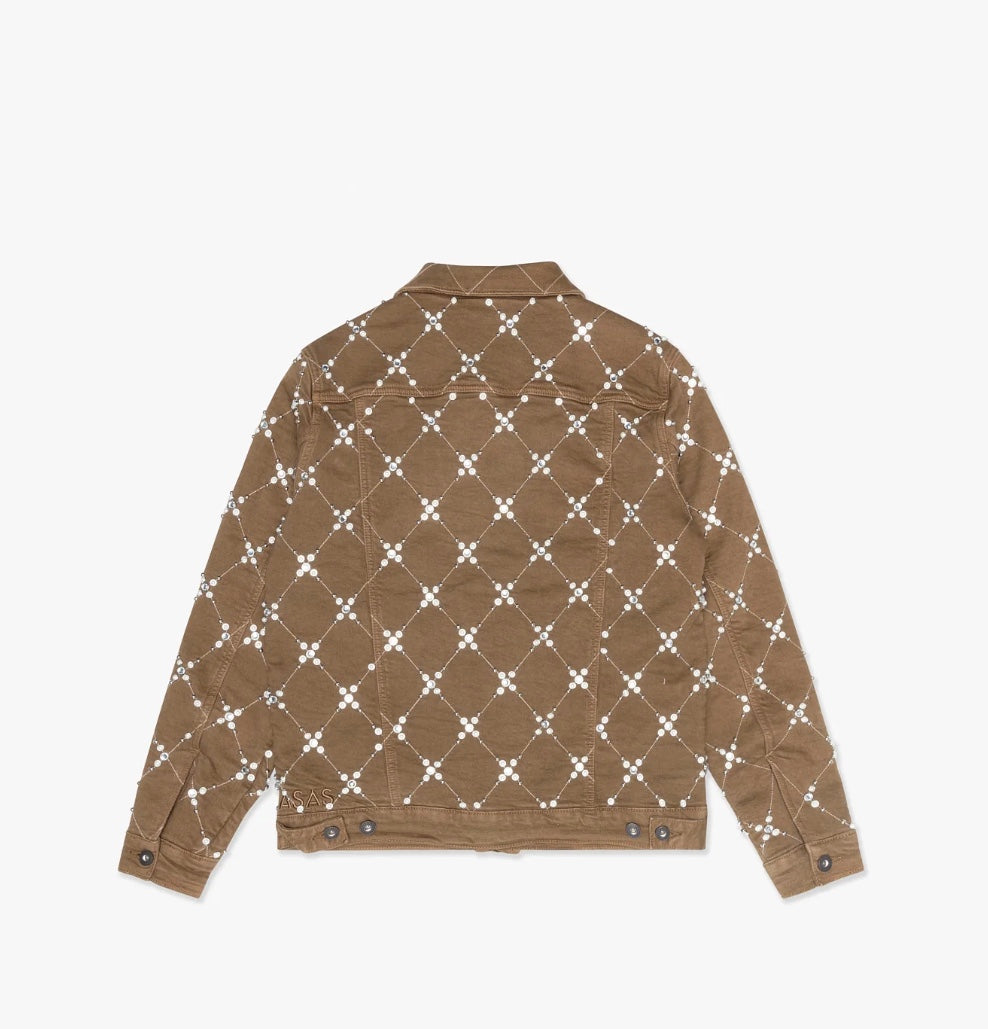 VALABASAS Optimus Denim Jacket Brown