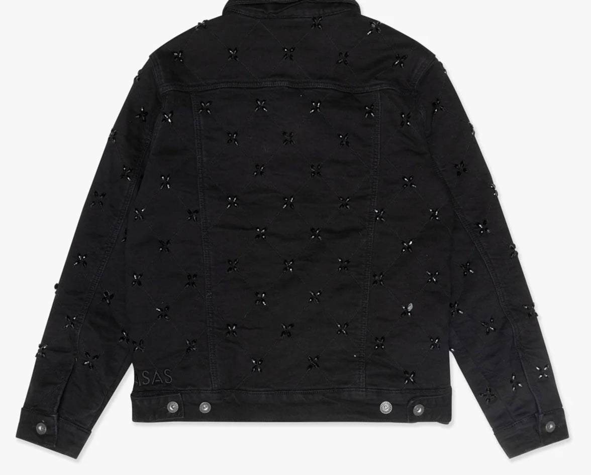 Valabasas Inject Denim Jacket Black