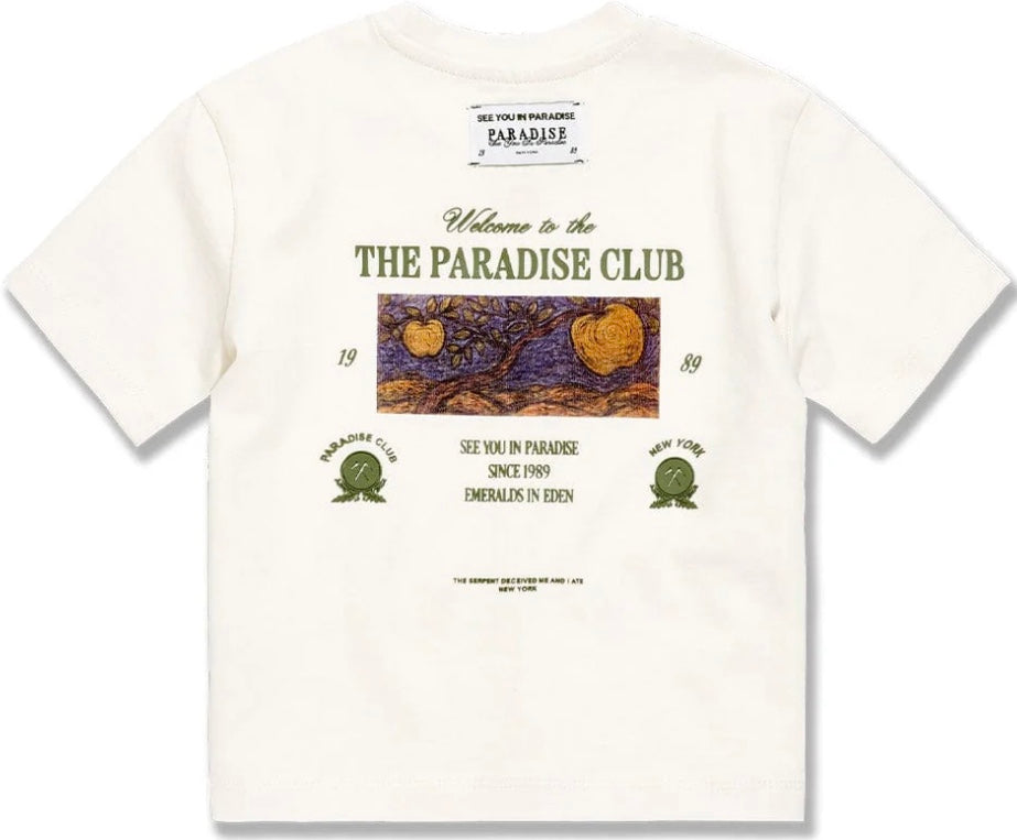 Jordan Craig KIDS EMERALDS IN EDEN CROPPED BOXY T-SHIRT