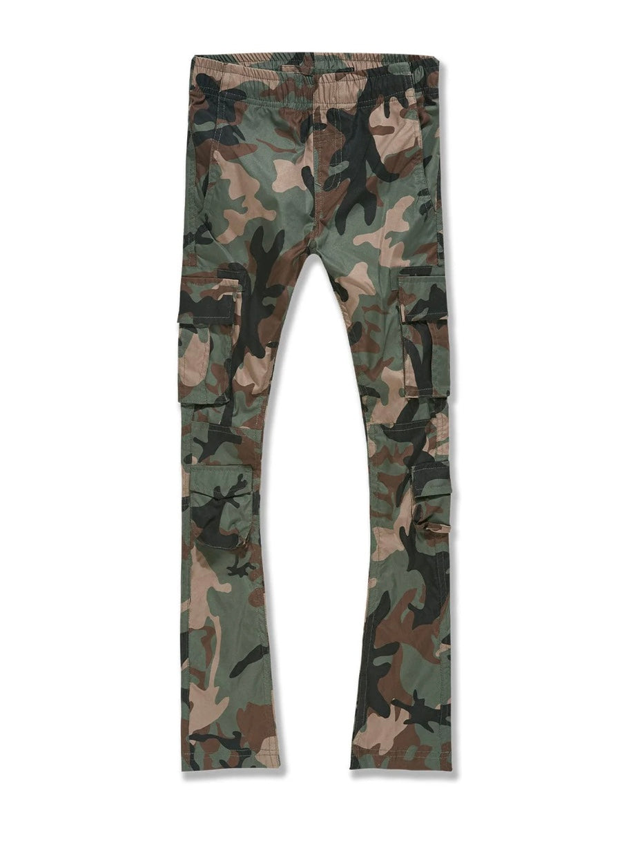 JORDAN CRAIG BIG KIDS STACKED VENTURA CARGO PANTS (VINTAGE CAMO)