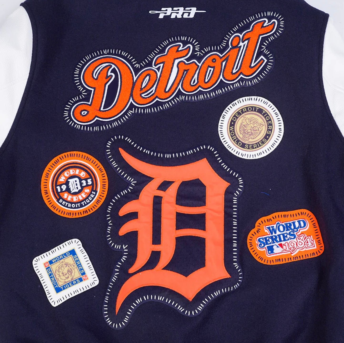 PRO STANDARD DETROIT Tigers Wool Varsity Jacket
