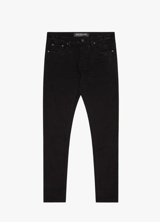 VALABASAS "SLEDGE" BLACK SKINNY JEAN