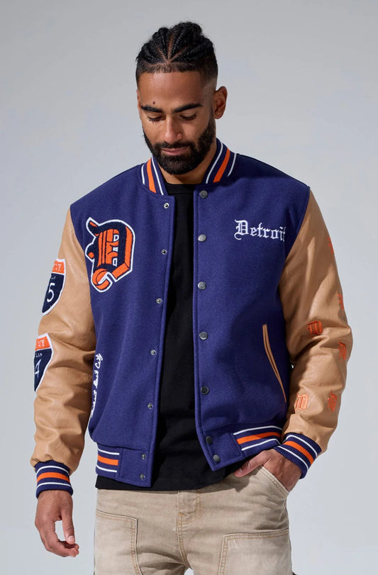 JORDAN CRAIG 313 VARSITY JACKET (TIGERS)
