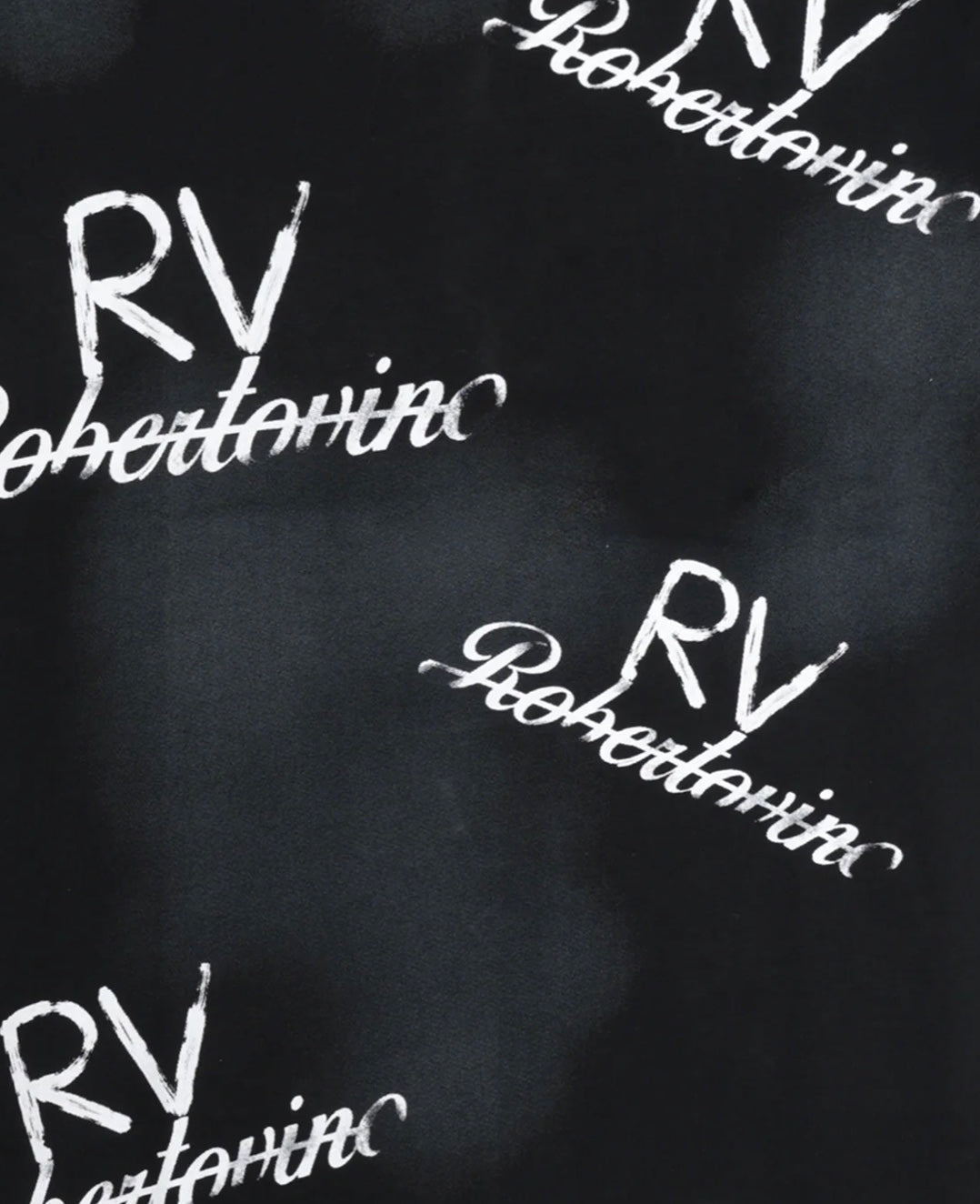 ROBERTO VINO All Over RV Tee - Black