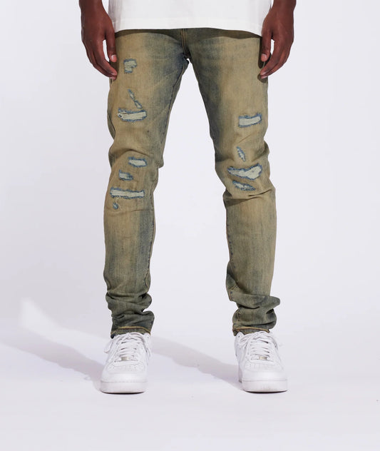 Crysp Atlantic Sand Rinse Denim