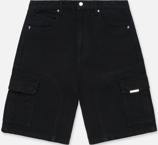 RTA JOSEPH SHORT | BLACK 3D CROSS