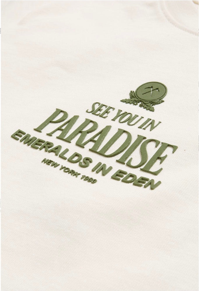 Jordan Craig KIDS EMERALDS IN EDEN CROPPED BOXY T-SHIRT