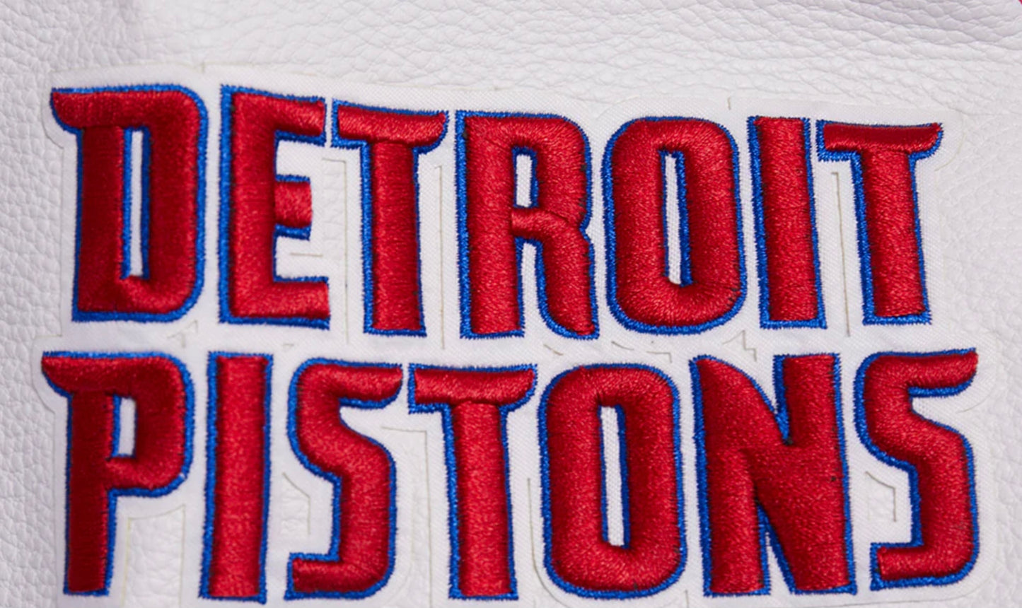 PRO STANDARD NBA DETROIT PISTONS RETRO CLASSIC VARSITY JACKET