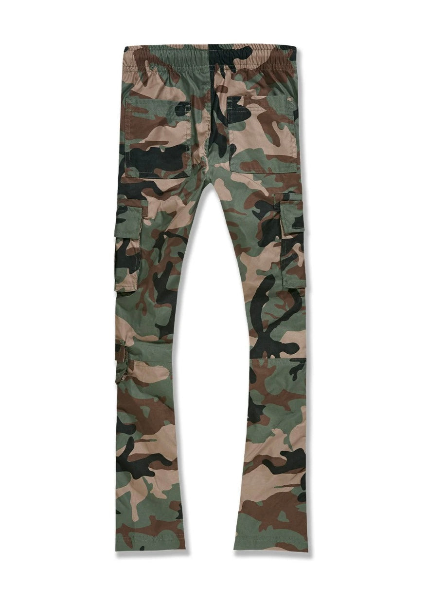 JORDAN CRAIG BIG KIDS STACKED VENTURA CARGO PANTS (VINTAGE CAMO)