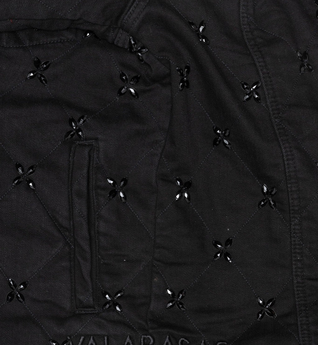 Valabasas Inject Denim Jacket Black
