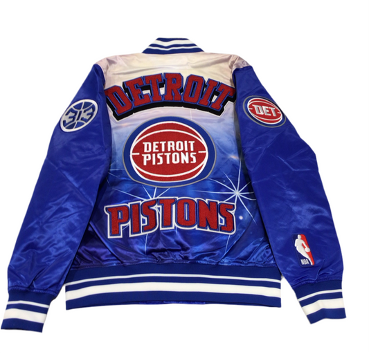 PRO STANDARD DETROIT PISTONS Satin Jacket