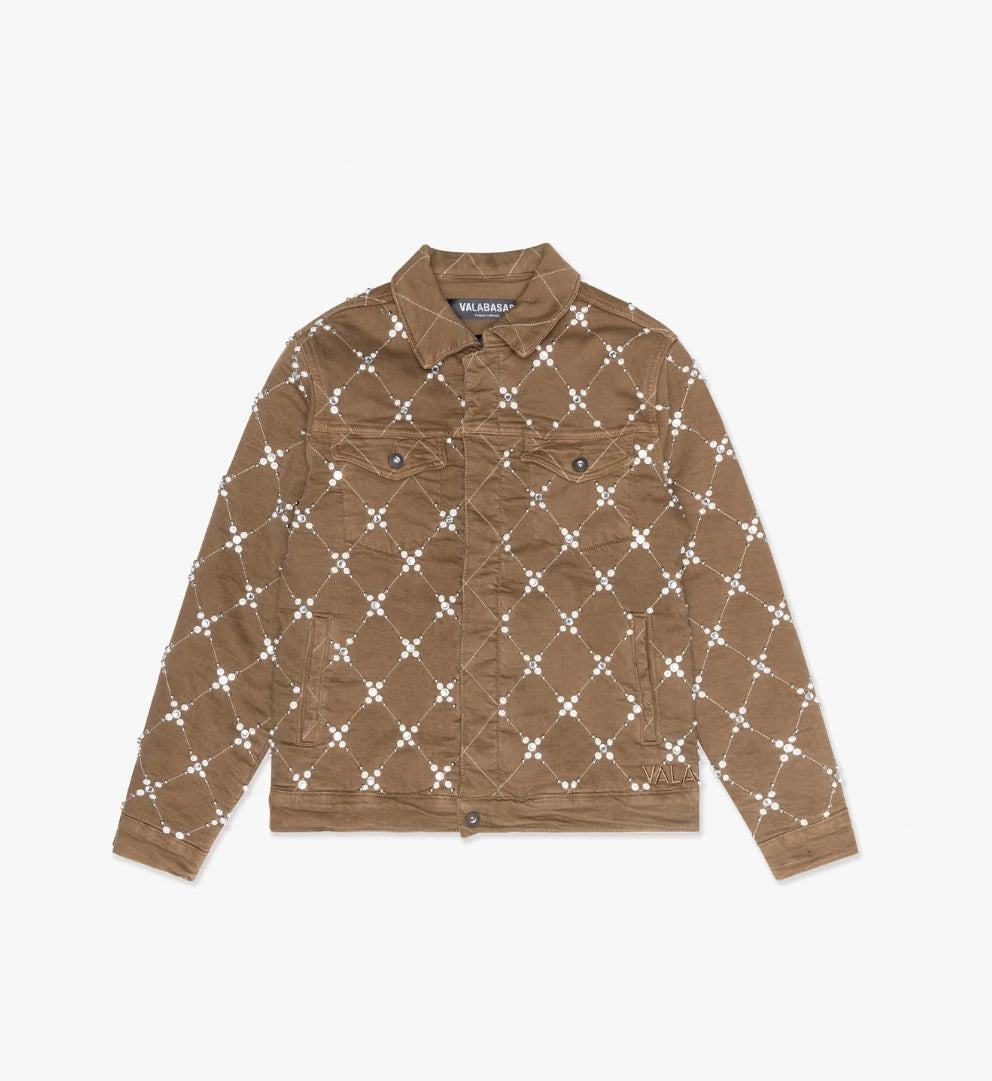 VALABASAS Optimus Denim Jacket Brown
