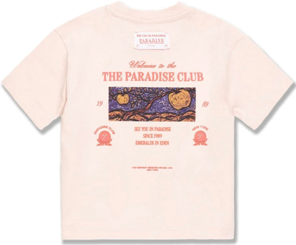 Jordan Craig KIDS EMERALDS IN EDEN CROPPED BOXY T-SHIRT