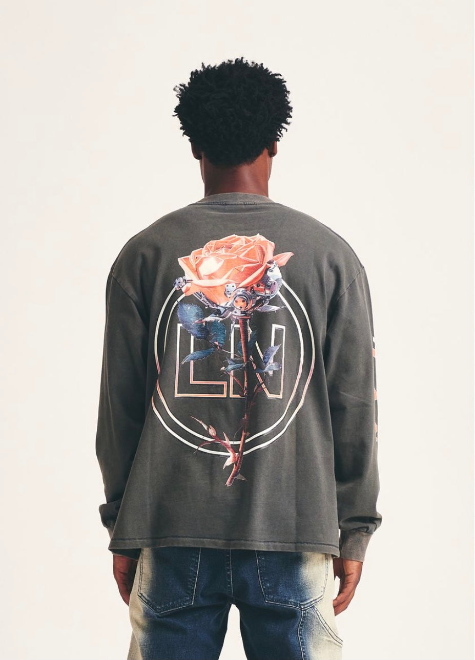 MEMORY LANE CHROME TECH LONG SLEEVE - VINTAGE BLACK