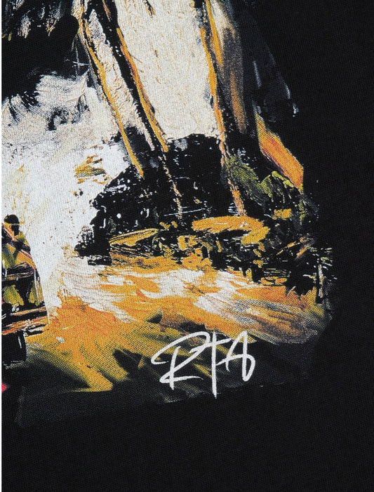 RTA COLIN OVERSIZED SHORT SLEEVE TEE | BLACK CAR REBEL