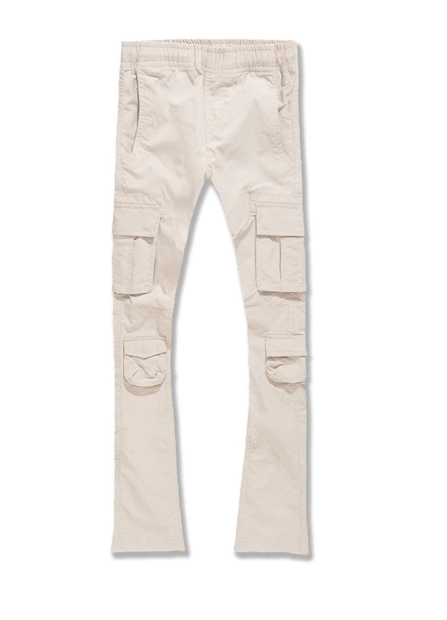 JORDAN CRAIG KIDS STACKED VENTURA CARGO PANTS (KHAKI)