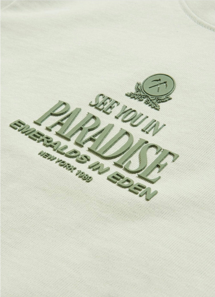 Jordan Craig KIDS EMERALDS IN EDEN CROPPED BOXY T-SHIRT