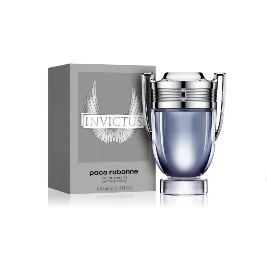 Paco Rabanne Invictus for Men Eau de Toilette 3.4 oz