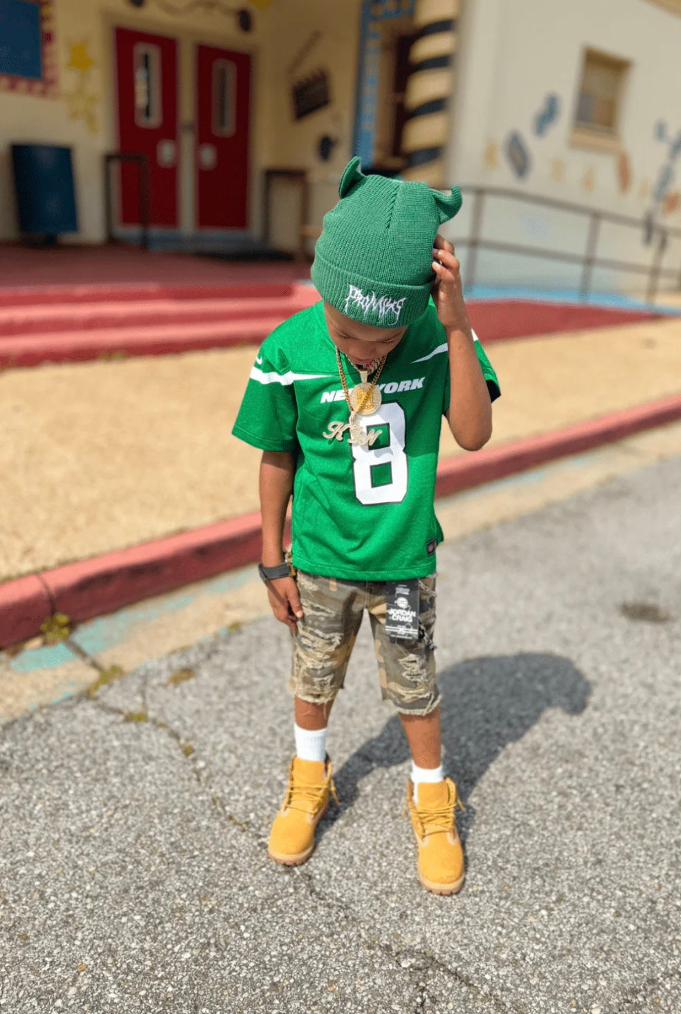 JORDAN CRAIG KIDS TULSA TWILL SHORTS (CAMO COLOR-WAYS)