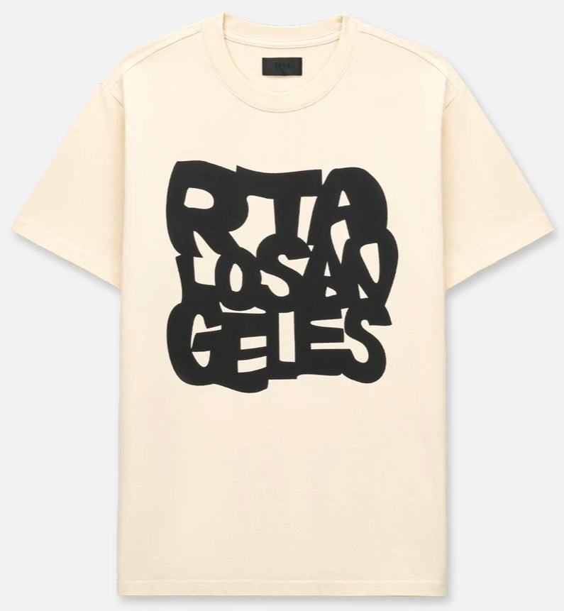LIAM SHORT SLEEVE TEE | TAN WAVE RTA