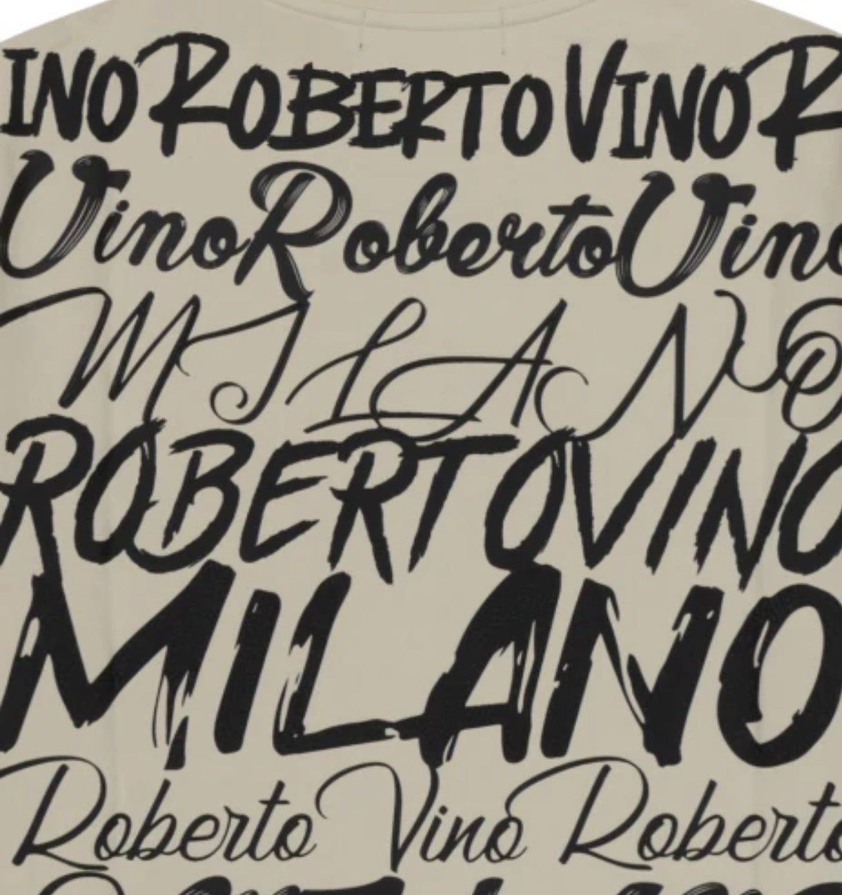 ROBERTO VINO Big Writing Milano