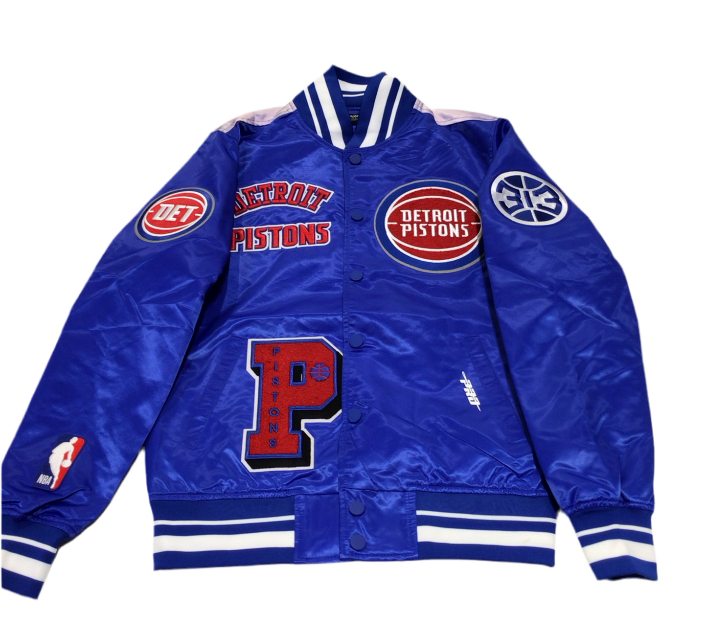 PRO STANDARD DETROIT PISTONS Satin Jacket