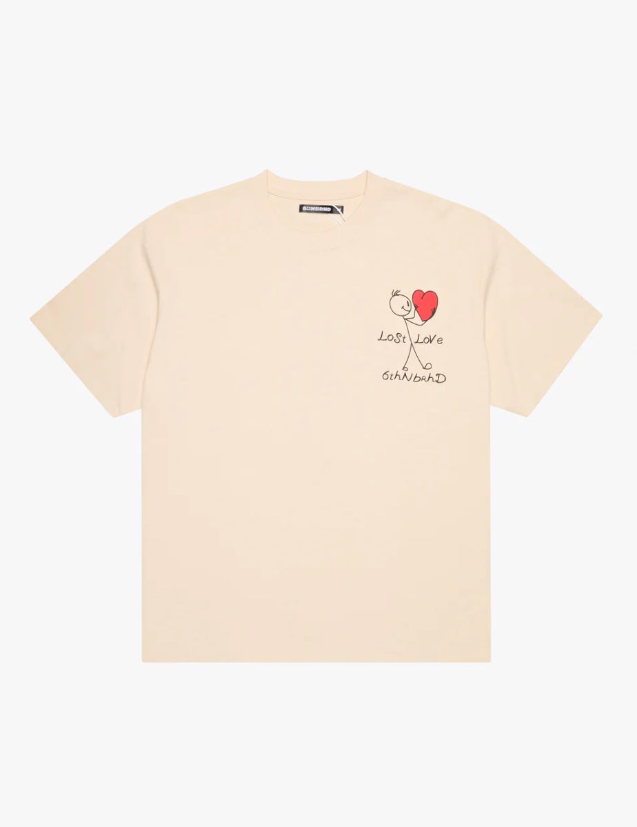 6THNBRHD TEE "YES/NO" CREAM