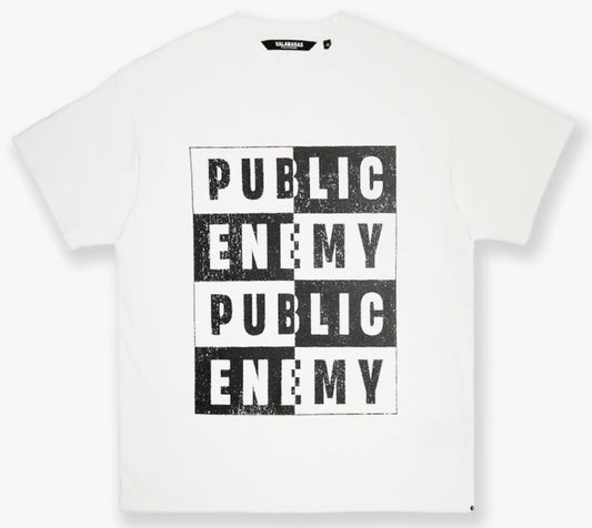 Valabasas PEOPLES ENEMY" WHITE TEE