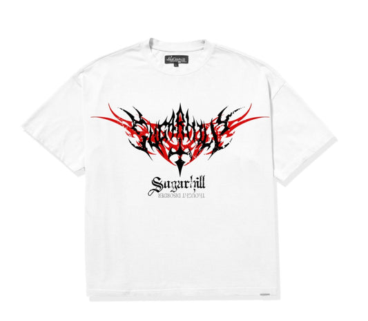 SUGARHILL "SINISTER" T-SHIRT (WHITE)