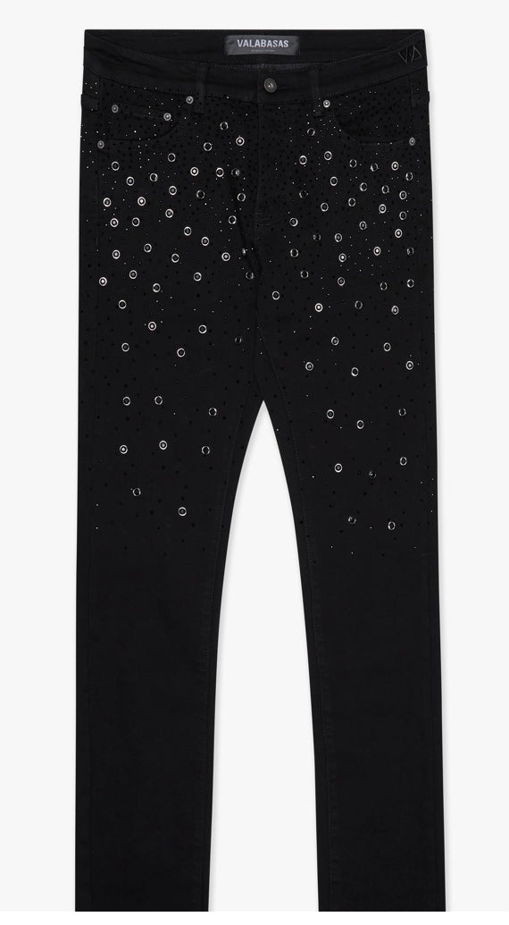 Valabasas Lustri Skinny Jean Black Washed