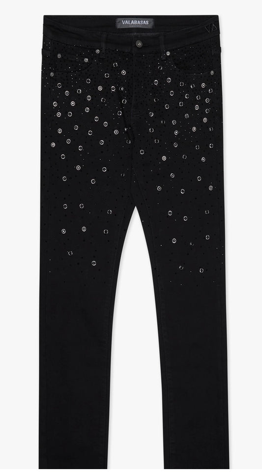 Valabasas Lustri Skinny Jean Black Washed
