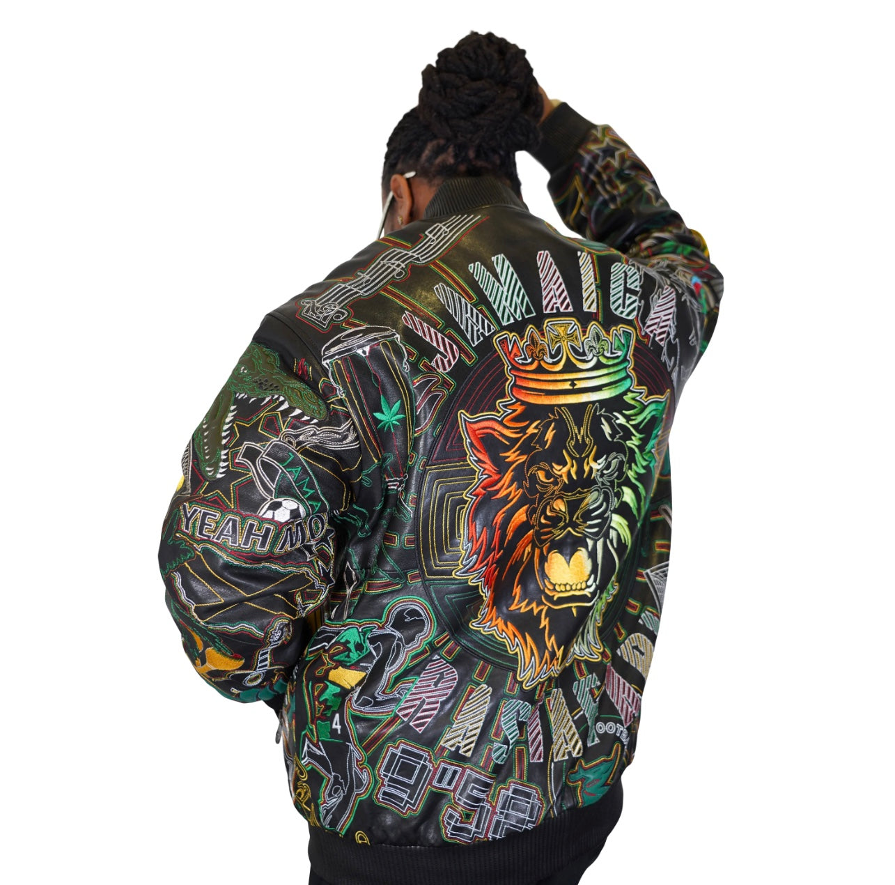 AL WISSAM JAMAICA Embroidered Bomber
