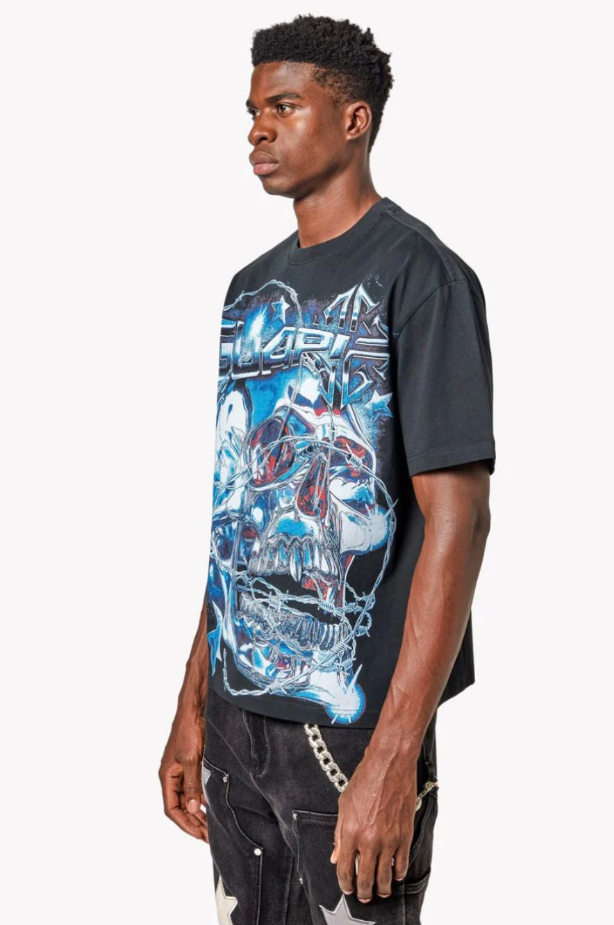 Guapi Chrome Skull Tee