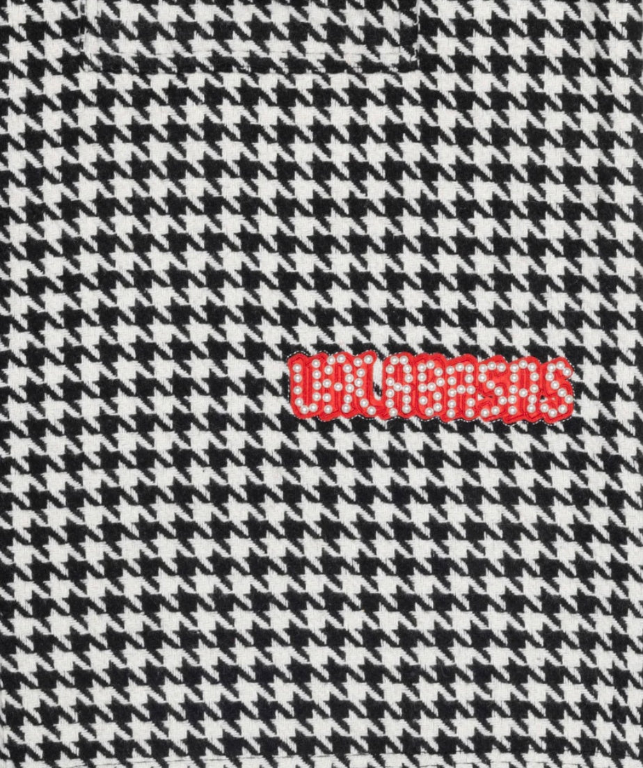 VALABASAS "CHECKERS" BLACK BUTTON DOWN