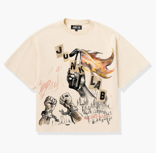JUNK LAB "MOLOTOV" T-SHIRT