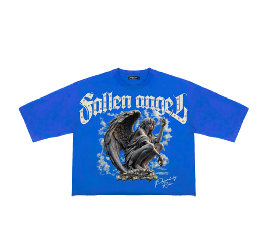 ROKU LOST ANGEL CROPPED TEE