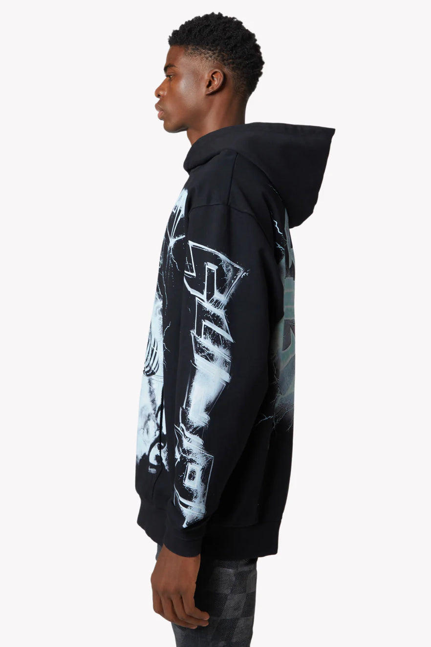 GUAPI BLACK REVIVED HOODIE V1