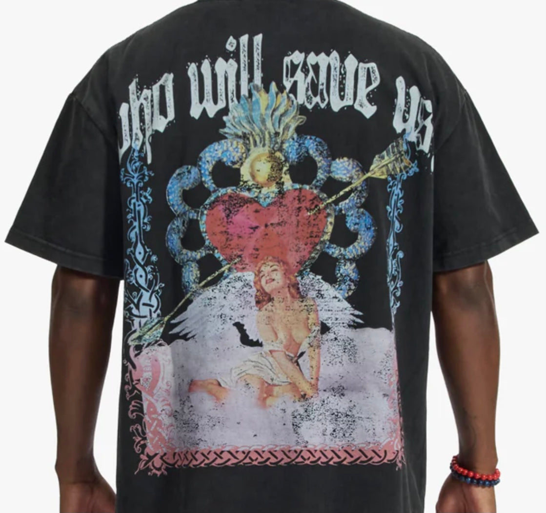 "SUGARHILL SAVIOR" T-SHIRT (BLACK)