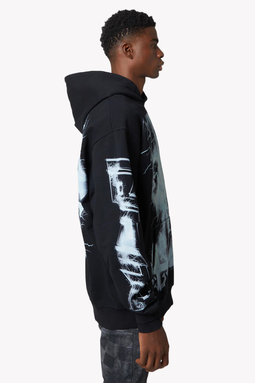 GUAPI BLACK REVIVED HOODIE V1