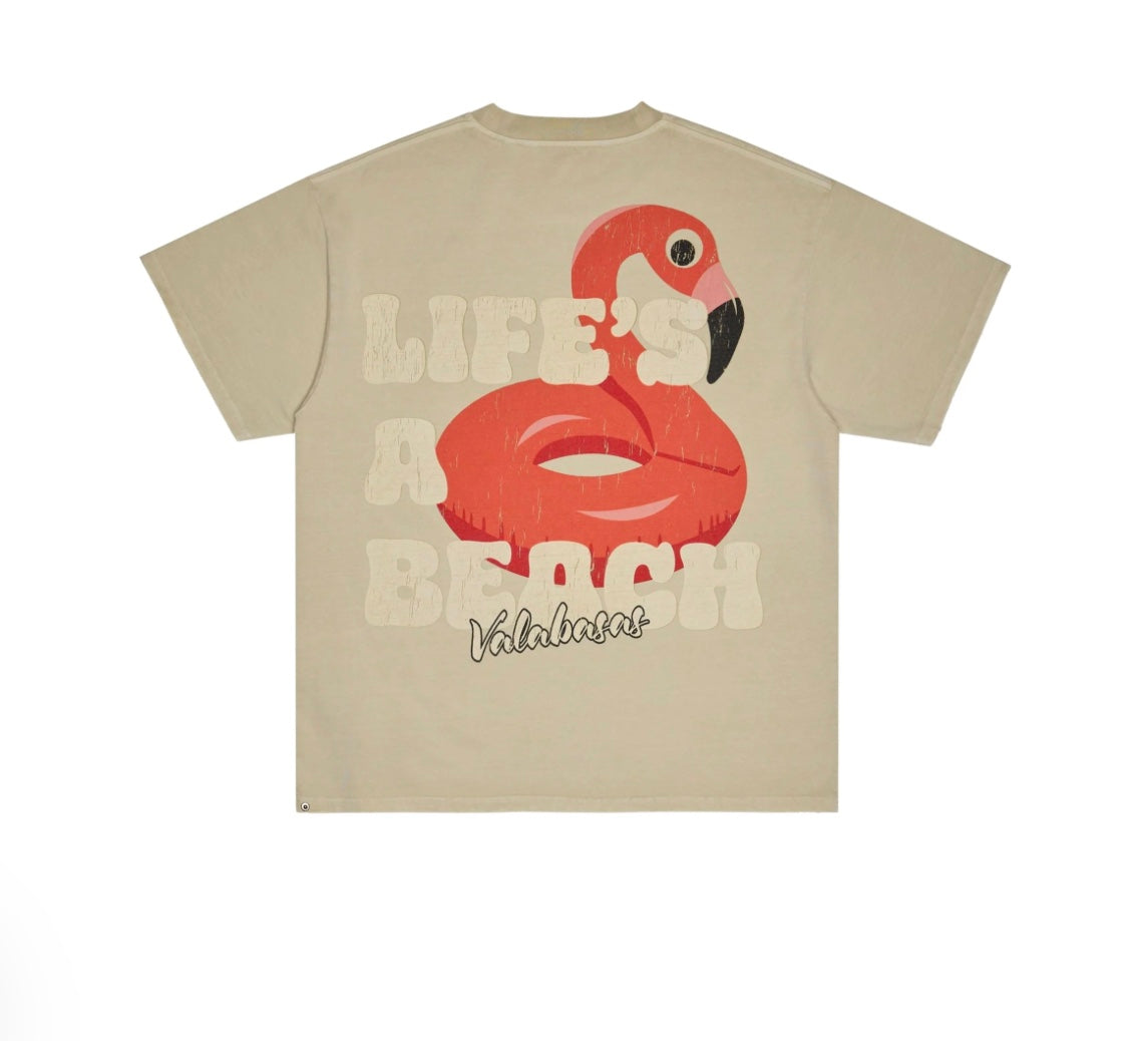 VALABASAS "LIFES A BEACH" TEE