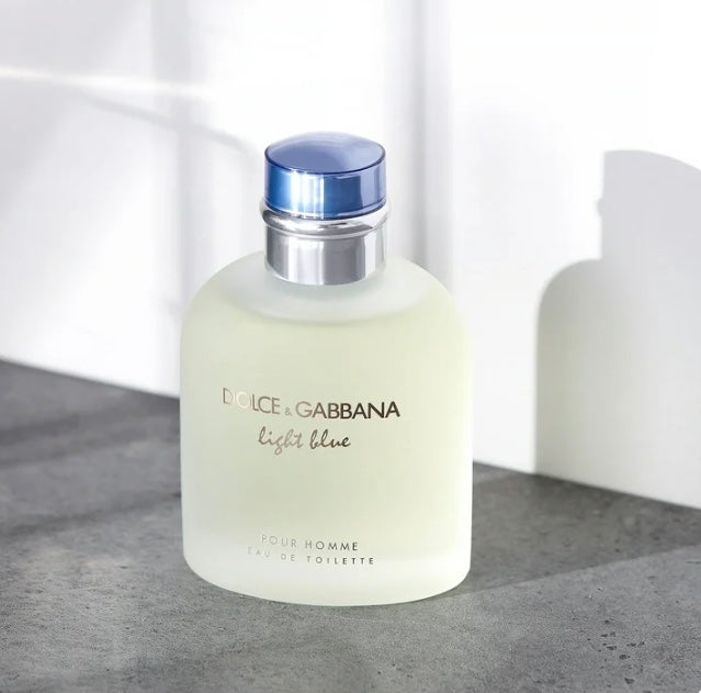 Dolce & Gabbana Light Blue Eau De Toilette Cologne for Men, 4.2 oz