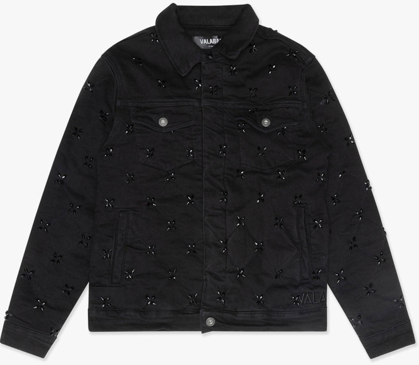Valabasas Inject Denim Jacket Black