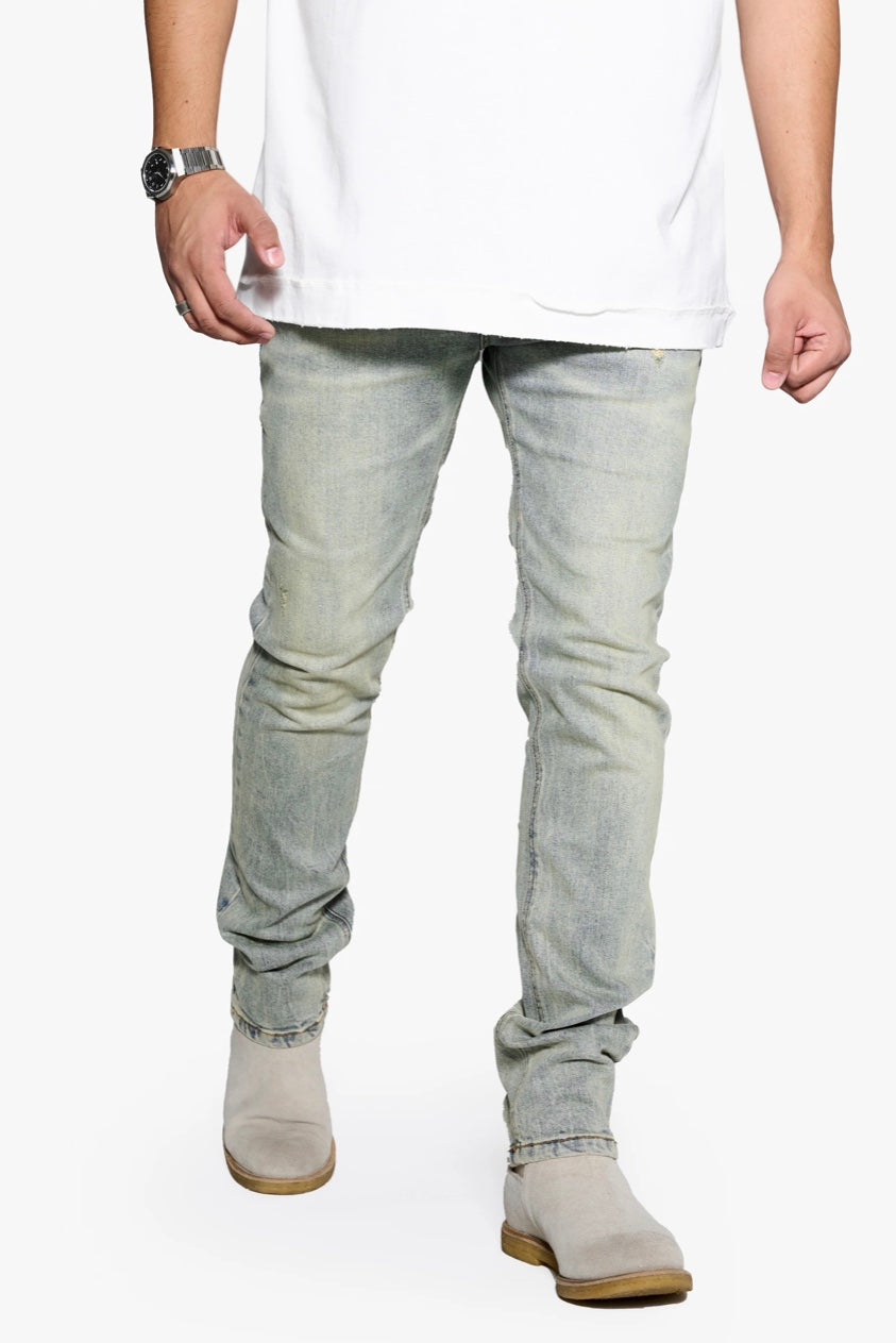 ANOM DUSTY VINTAGE BLUE SLIM FIT