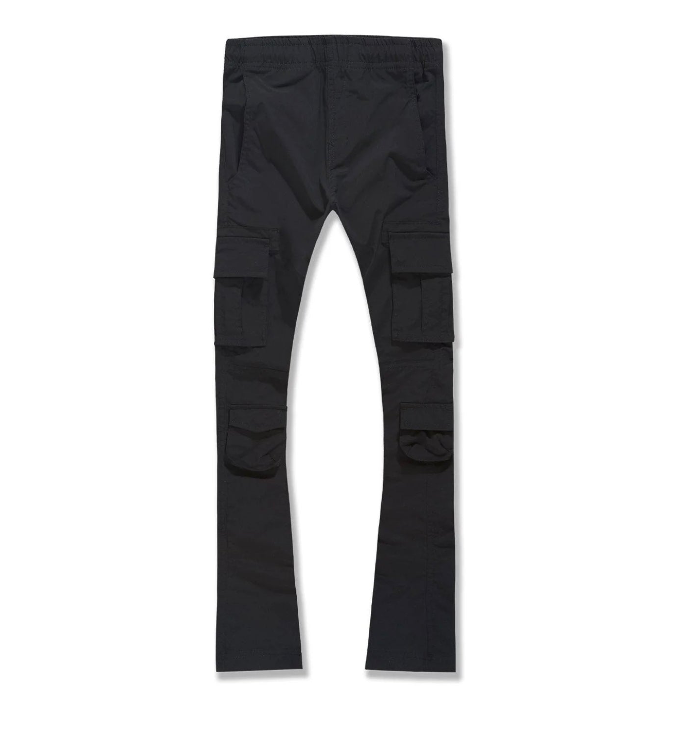 JORDAN CRAIG BIG KIDS STACKED VENTURA CARGO PANTS (BLACK)
