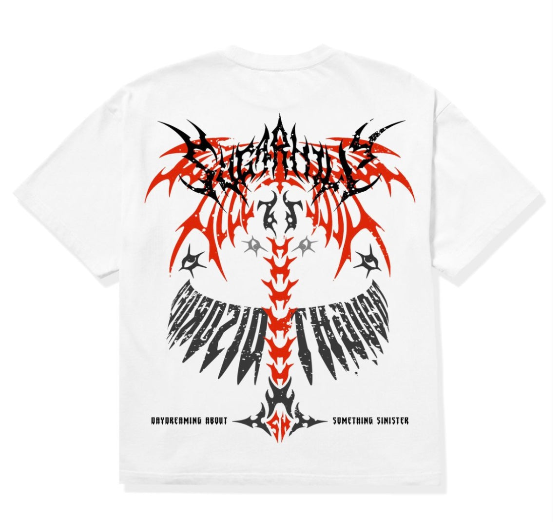 SUGARHILL "SINISTER" T-SHIRT (WHITE)